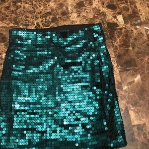 Sequin skirt